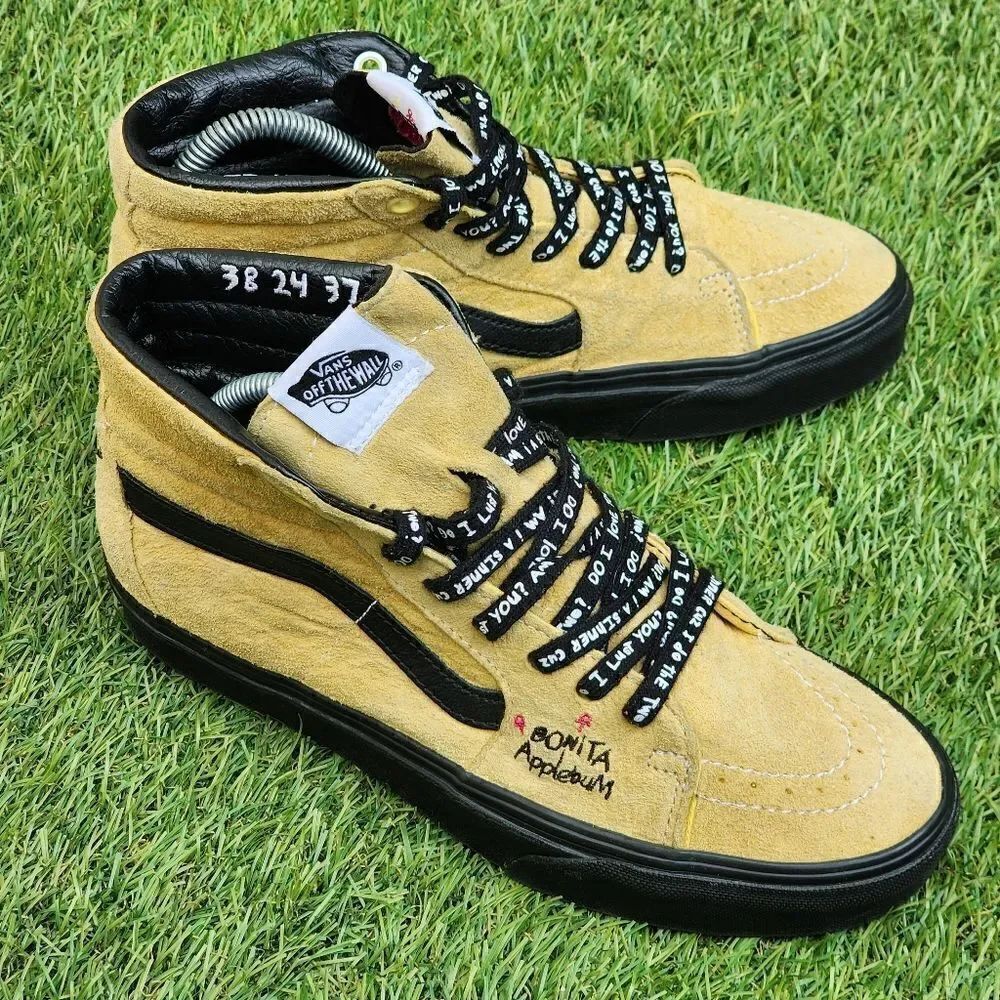 VANS MELLOW YELLOW - Womens Shoes - SIZE 7.5 - Picture 3 of 9